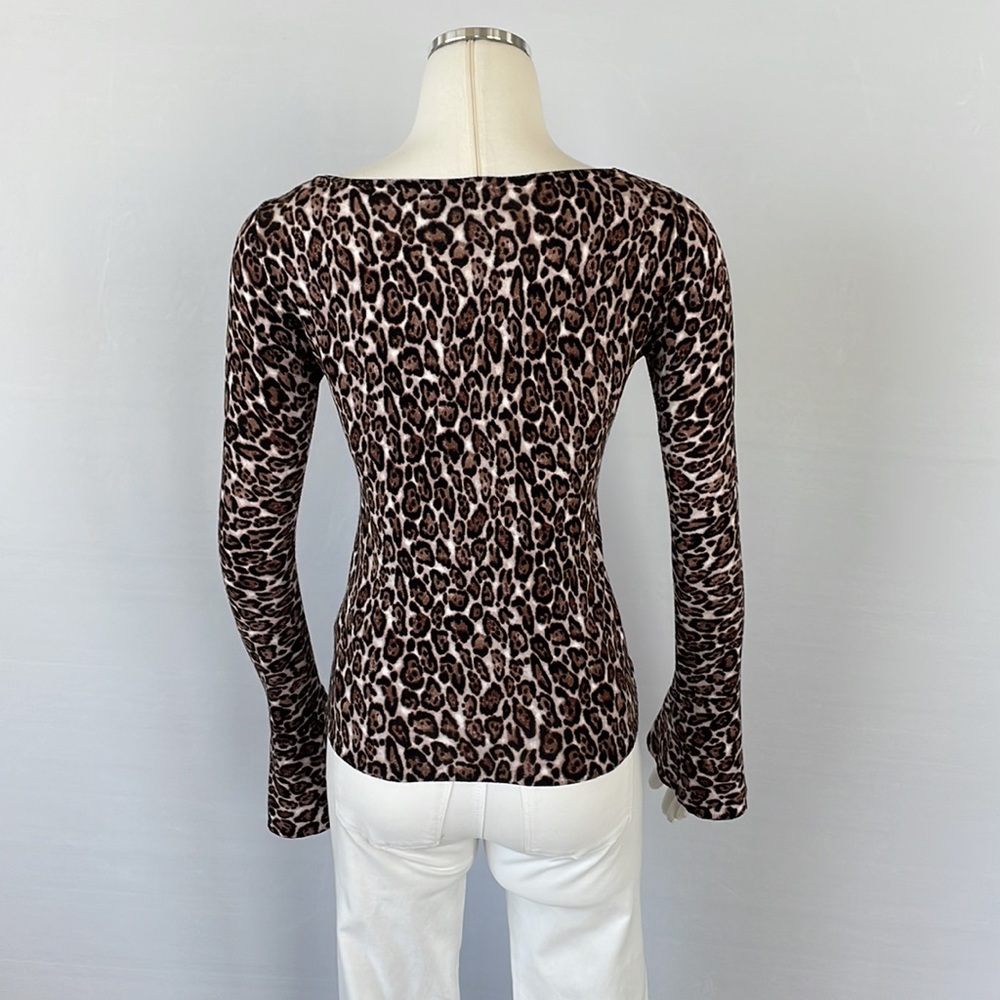 WHBM Leopard Sweater Size X Small - Picture 6 of 8